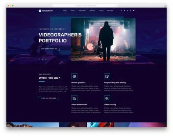 portfolio website by love web agency